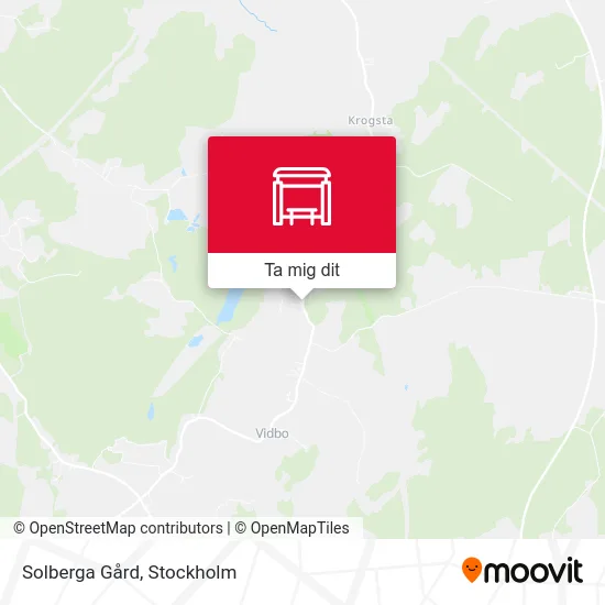 Solberga Gård karta