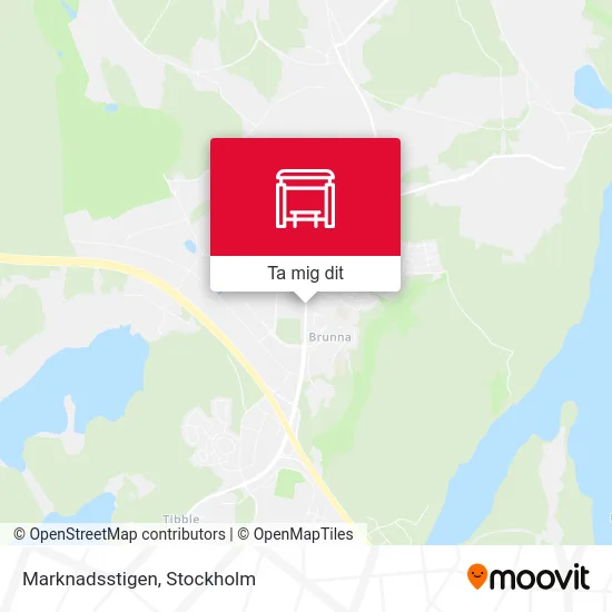 Marknadsstigen karta