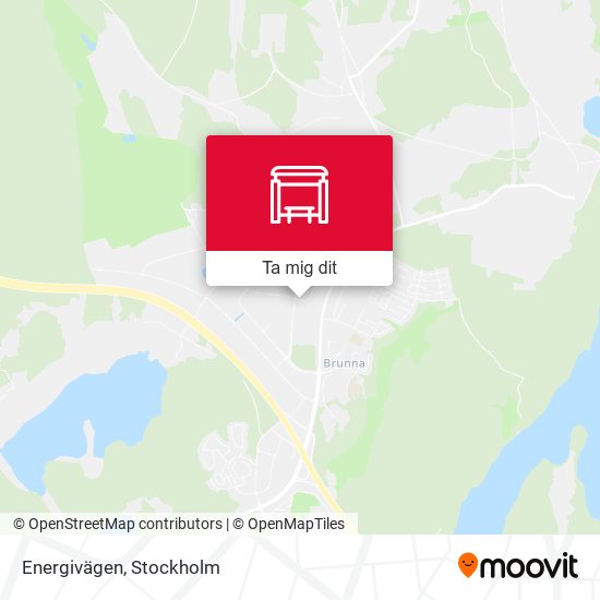 Energivägen karta