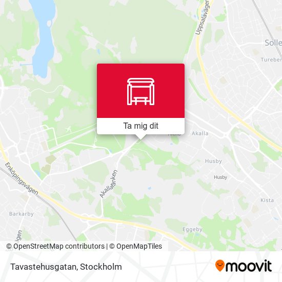 Tavastehusgatan karta