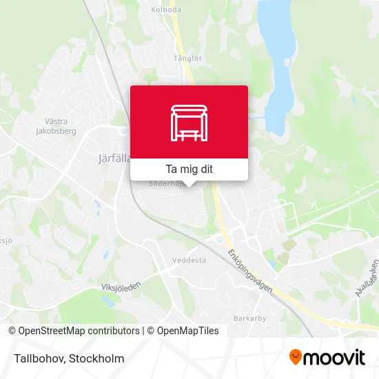 Tallbohov karta