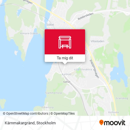 Kärnmakargränd karta