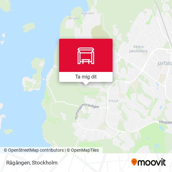 Rågången karta