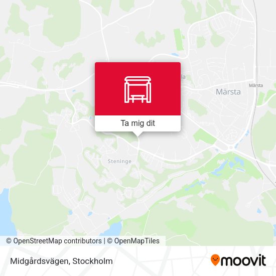Midgårdsvägen karta