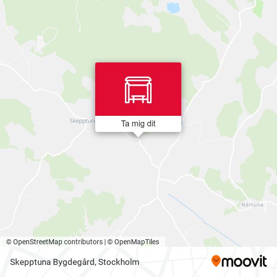 Skepptuna Bygdegård karta