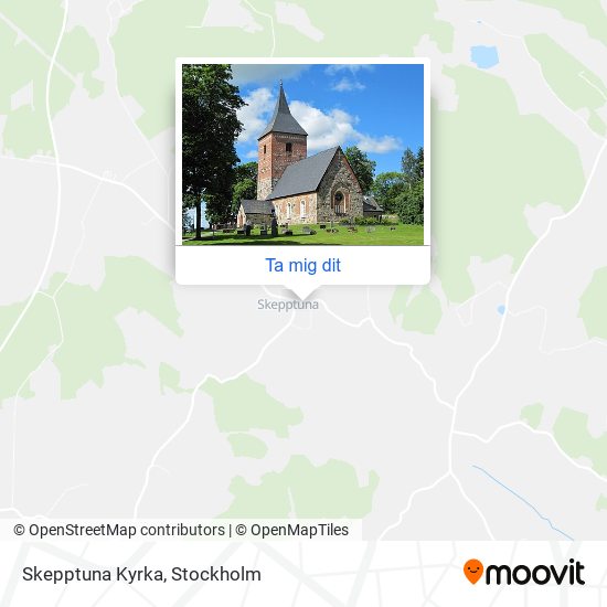 Skepptuna Kyrka karta