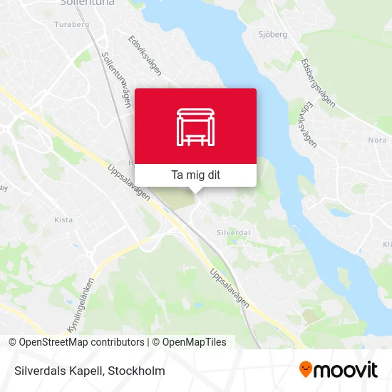 Silverdals Kapell karta