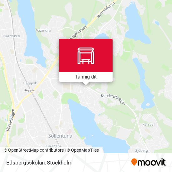 Edsbergsskolan karta