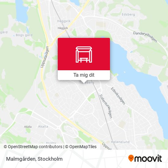 Malmgården karta