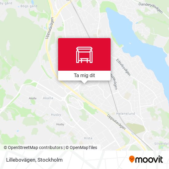 Lillebovägen karta