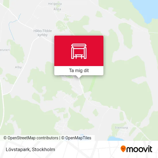 Lövstapark karta