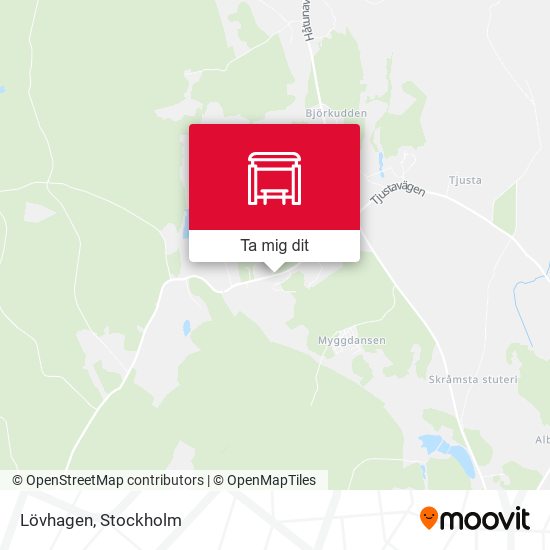 Lövhagen karta