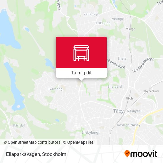Ellaparksvägen karta