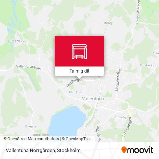 Vallentuna Norrgården karta