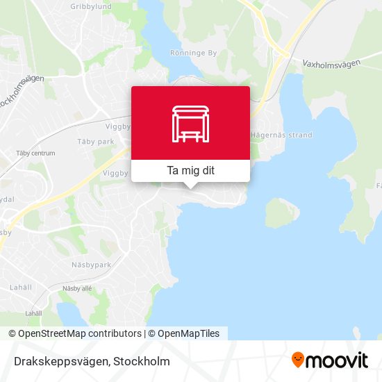 Drakskeppsvägen karta
