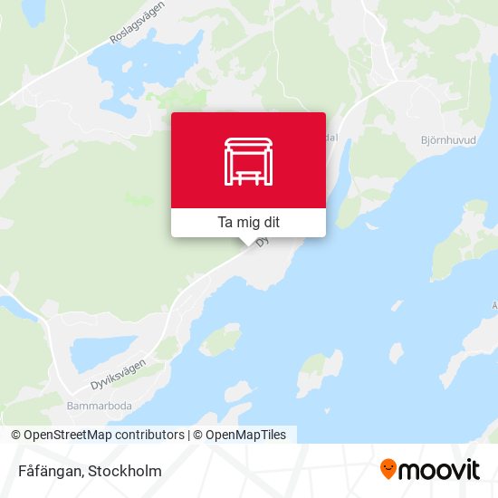 Fåfängan karta