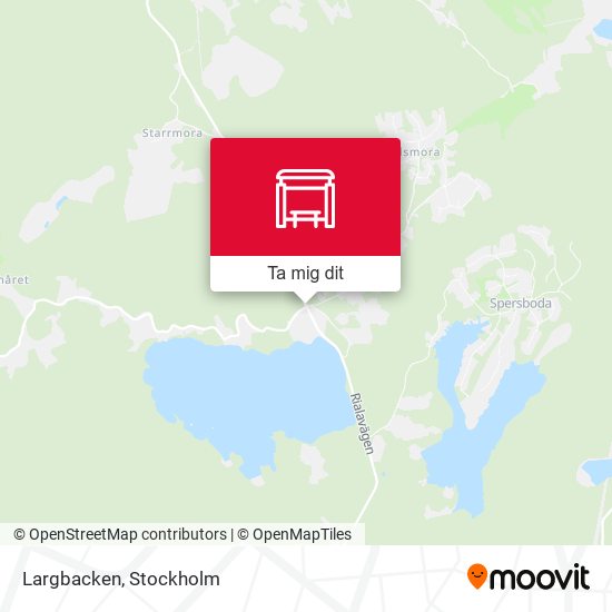 Largbacken karta