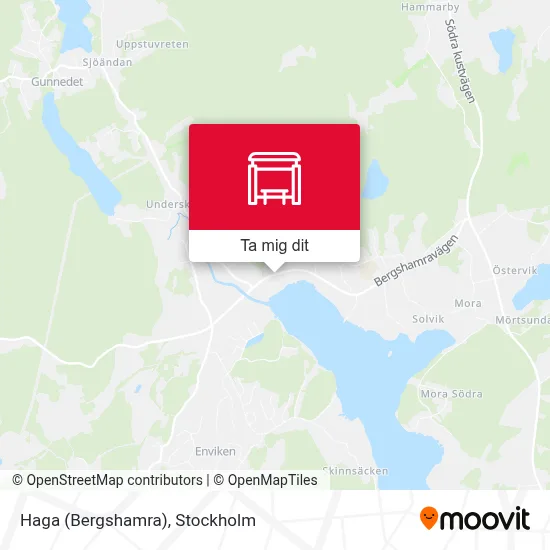 Haga (Bergshamra) karta