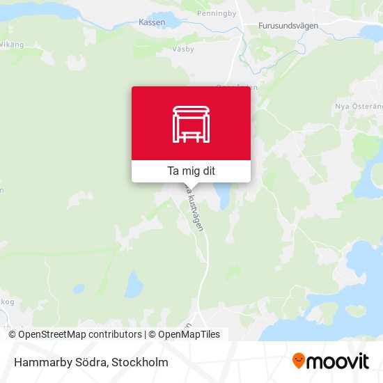 Hammarby Södra karta