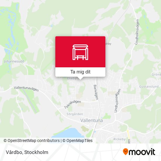 Vårdbo karta