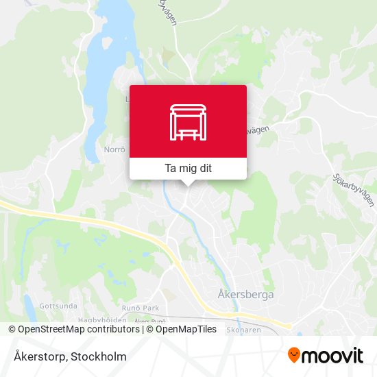 Åkerstorp karta