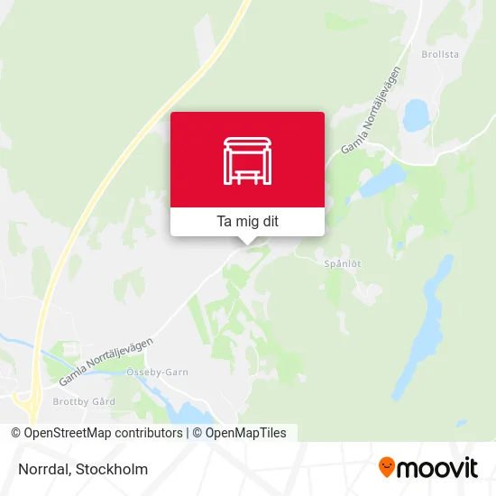 Norrdal karta