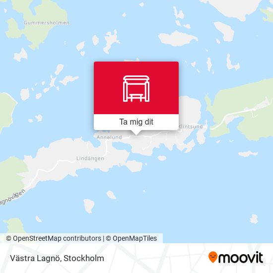 Västra Lagnö karta