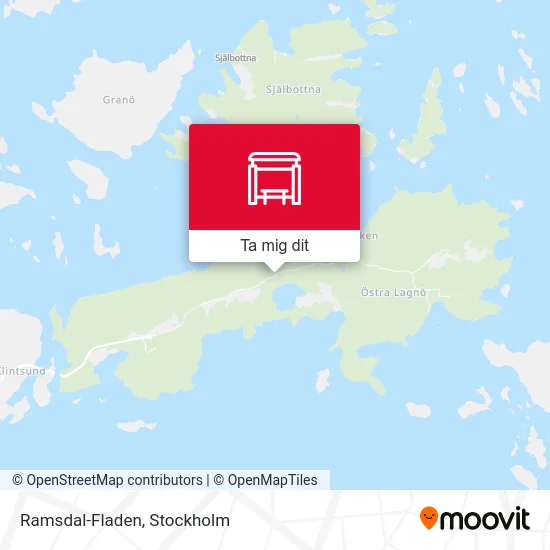 Ramsdal-Fladen karta