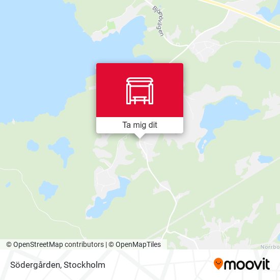 Södergården karta