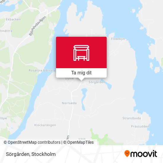 Sörgården karta