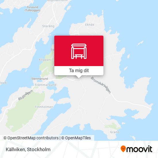 Källviken karta