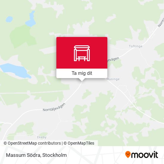 Massum Södra karta