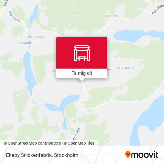 Ekeby Snickerifabrik karta