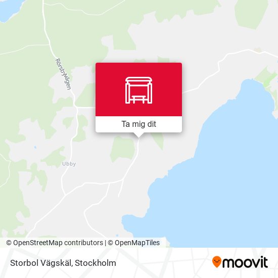 Storbol Vägskäl karta