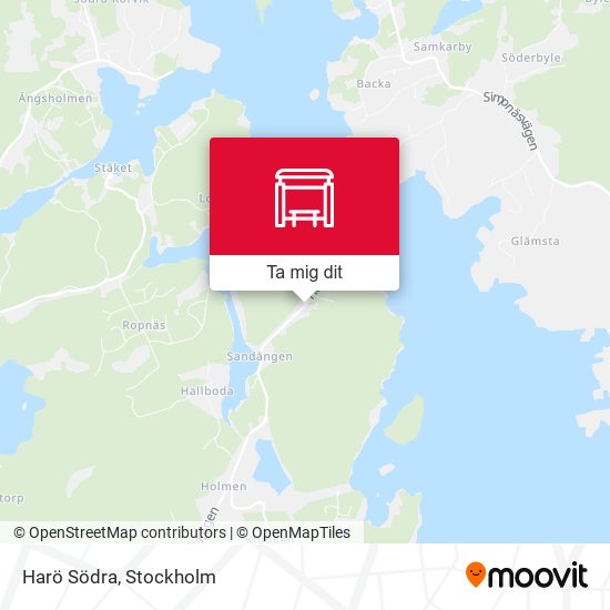 Harö Södra karta