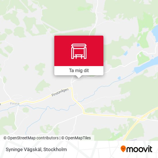 Syninge Vägskäl karta