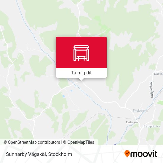 Sunnarby Vägskäl karta