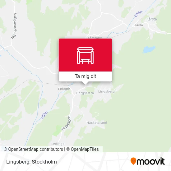 Lingsberg karta