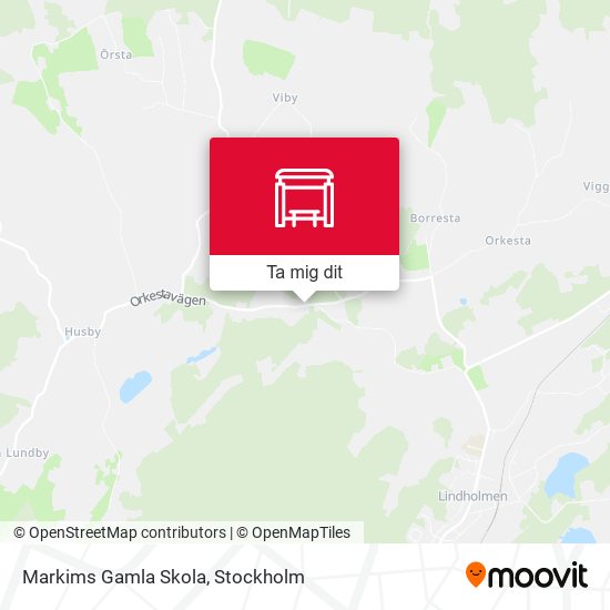 Markims Gamla Skola karta