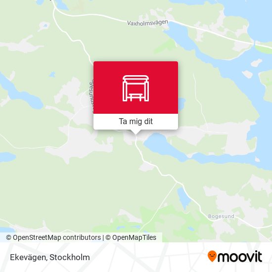 Ekevägen karta