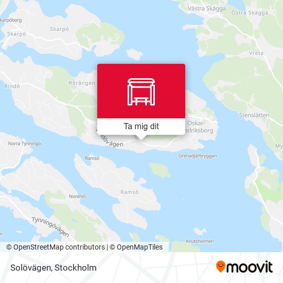 Solövägen karta