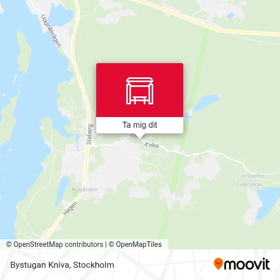 Bystugan Kniva karta