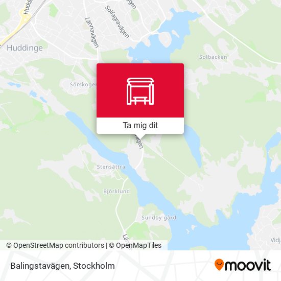 Balingstavägen karta