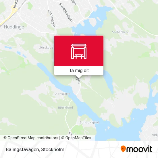 Balingstavägen karta