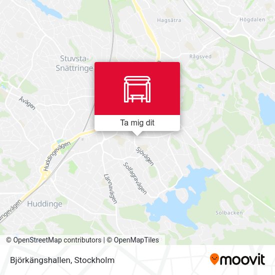 Björkängshallen karta