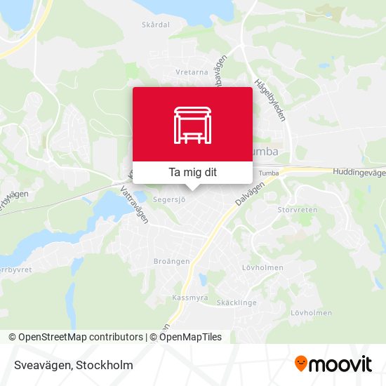 Sveavägen karta