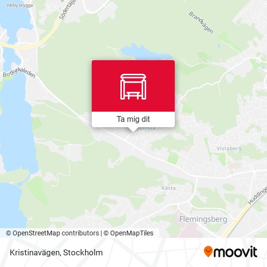 Kristinavägen karta