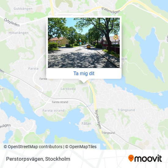 Perstorpsvägen karta