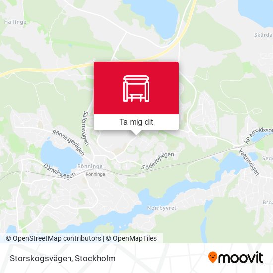 Storskogsvägen karta