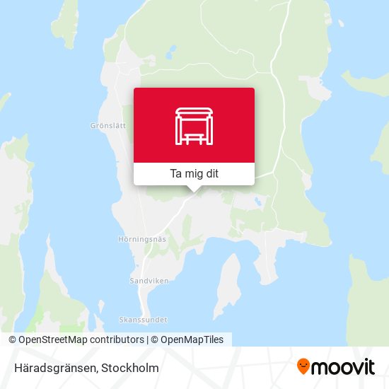 Häradsgränsen karta